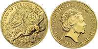 Gro&szlig;britannien 100&pound; 2018 1 oz Gold Coin UK Lunar - Dog ST 5300,00 EUR  Excl. 40,00 EUR Verzending