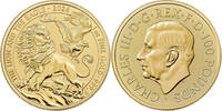 Gro&szlig;britannien 100&pound; 2026 1 oz Gold Coin The Lion and the Eagle ST 5500,00 EUR  Excl. 40,00 EUR Verzending