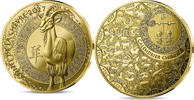 Frankreich 50&euro; 2027 1/4 oz Gold Coin Lunar - Year of the Goat PP 1600,00 EUR  Excl. 30,00 EUR Verzending