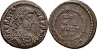 ROM, Kaiserzeit Bronzemünze AE4 Gratianus 367-383 -