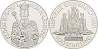 Österreich, 2. Republik 100 Schilling König Rudolf I. von Habsburg -
