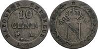 Frankreich, Erstes Kaiserreich 10 Centimes Napoleon I. -