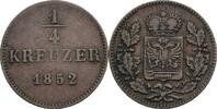 Schwarzburg Rudolstadt 1/4 Kreuzer -