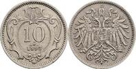 Kaisertum Österreich 10 Heller Franz Joseph I. 1848-1916 -