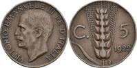 Italien 5 Centesimi Victor Emanuel III. 1900-1946 -