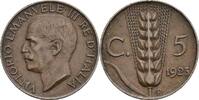 Italien Vittorio Emanuell III. 5 Centesimi -