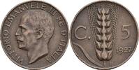Italien 5 Centesimi Victor Emanuel III. 1900-1946 -