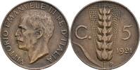 Italien 5 Centesimi Victor Emanuel III. 1900-1946 -