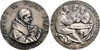 Italien Kirchenstaat AG Medaille Papst Paul VI. -