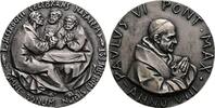 Italien Kirchenstaat AG Medaille Papst Paul VI. -