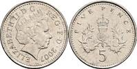 Großbritannien 5 Pence Queen Elizabeth II. -