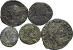 ROM Lot 5 Stück Römische Münzen -