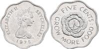 Seychellen 5 Cents Queen Elizabeth II. -
