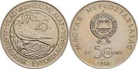 Ungarn 50 Forint 25 Jahre World Wildlife Fund - Rotfußfalke -