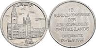 Deutschland Medaille 10. Bundeskongress der Kehlkopflosen Deutschlands Chemnitz 12.-15.9.1996 -