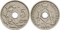 Belgien 5 Centimes Albert I. -