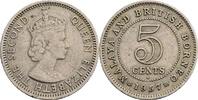 Malaya und Britisch Borneo 5 Cents Queen Elizabeth II. -
