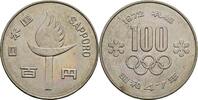 Japan 100 Yen Olympische Winterspiele Sapporo 1972 -