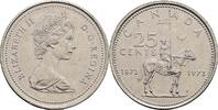 Kanada 25 Cents 100 Jahre Berittene Polizei -
