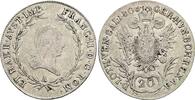 RDR, Österreich 20 Kreuzer Franz I. (II.) 1792-1835 -