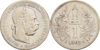 Kaisertum Österreich 1 Krone Kaiser Franz Joseph I. 1848-1916 -