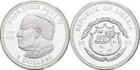 Liberia 5 Dollars 25 Jahre Pontifikat von Papst Johannes Paul II. -
