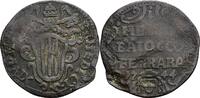 Italien-Kirchenstaat Vatikan 1/2 Baiocco Papst Benedikt XIV. 1744-1751 -
