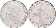 Italien-Kirchenstaat Vatikan 50 Lire Papst Pius XII. 1939-1958 -