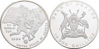 Uganda 10 000 Shilling Fussball WM USA 1994 -