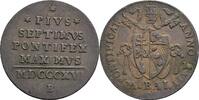 Italien-Kirchenstaat Vatikan 1/2 Baiocco Papst Pius VII. 1800-1823 -