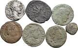 ROM Antoninian+Denar+5 Bronzemünzen Lot 7 Stück -