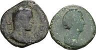ROM Lot 2 Stück Bronzemünzen -