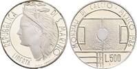 San Marino 500 Lire Fussball WM Mexiko 1986 -
