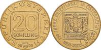 Österreich, 2. Republik 20 Schilling 150 Jahre Österreichische Briefmarke -