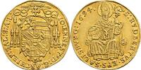 Dukat 1694 Erzbistum Salzburg Johann Ernst G. Thun-Hohenstein 1687-1709/ äußerst seltene Jahrgangsrarität RRR! vz-