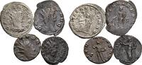 ROM, Kaiserzeit Lot 4 Stück Münzen Gallienus 253-268 -