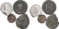 ROM, Kaiserzeit Lot Denar, Folles Julia Domna 217, Frau des Septimius Severus -
