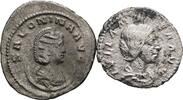 ROM Lot 2 Stk. Denar, Antoninian Julia Domna, Gattin des Septimius Severus +217, Salonina, Frau des Gallienus +26 -