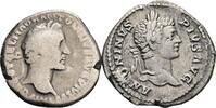 ROM Lot 2 Stk. Denare Caracalla 198-217, unbestimmt -