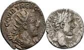 Lot Antoninian, Denar  ROM, Kaiserzeit Trebonianus Gallus (251-253), Antoninus Pius (138-161) s bis ss