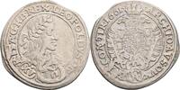 RDR Habsburg 15 Kreuzer RDR Habsburg, Leopold I. 1657-1705, 15 Kreuzer 1661 CA -