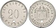 Deutschland, Geiselhöring 20 Pfennig selten! Notgeld -