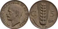 Italien 5 Centesimi Victor Emanuel III. 1900-1946 -