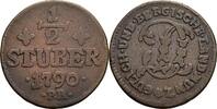 Jülich-Berg 1/2 Stüber Karl Theodor 1742-1799 -