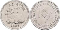 Somaliland 10 Shillings Tierkreiszeichen Widder -