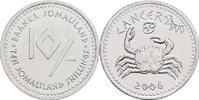 Somaliland 10 Shillings Tierkreiszeichen Krebs -