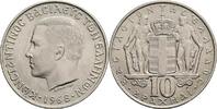 Griechenland 10 Drachmai Konstantin II. 1964-1973 -