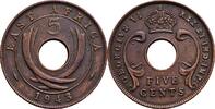 Uganda (East Africa) 5 Cents George VI. -