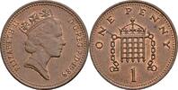 Großbritannien 1 Penny 1988 Elizabeth II. ss/vz 2,50 EUR  plus 10,00 EUR verzending