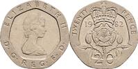 Großbritannien 20 Pence Elizabeth II. -